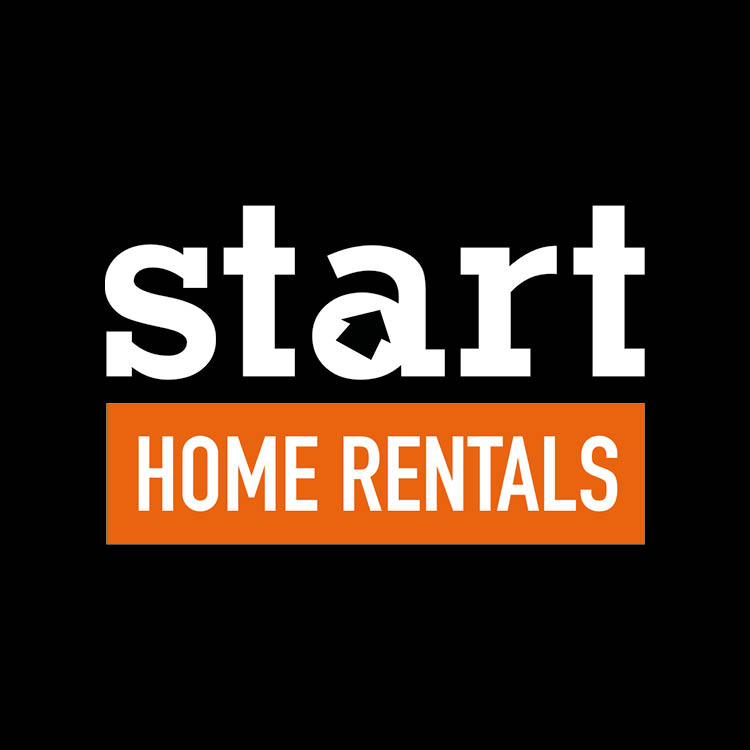 Personeelshuisvesting Start Home Rentals zwart logo